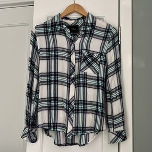 Rails Hunter Checked Collared Shirt